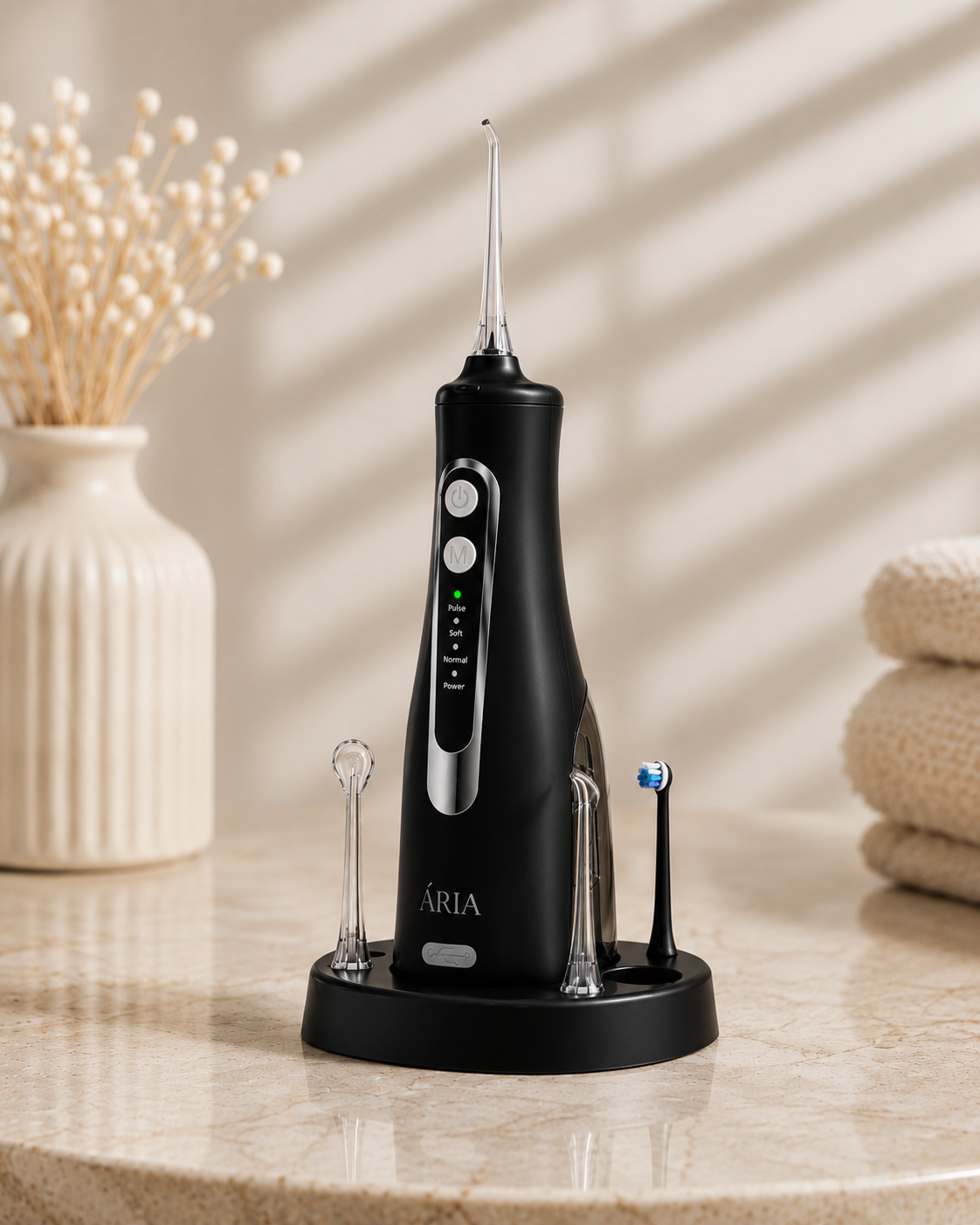 ÁRIA Oral Care System | Black
