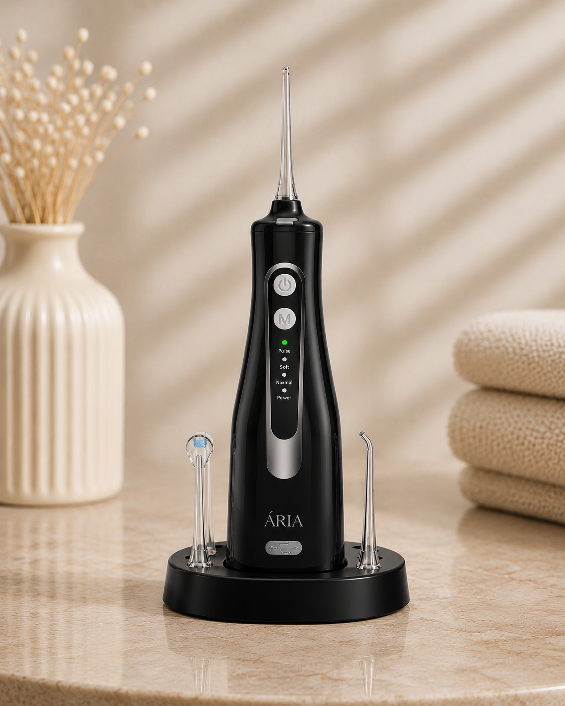 ÁRIA Oral Care System | Black